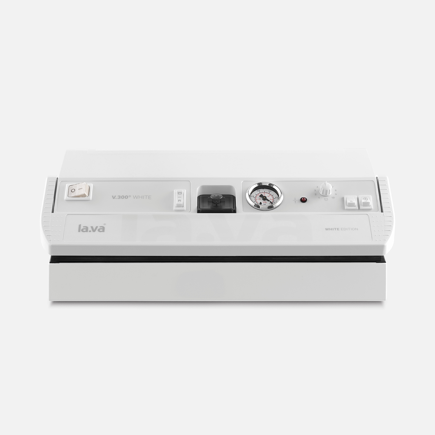 V.300 White vacuum sealer with closed device flap
