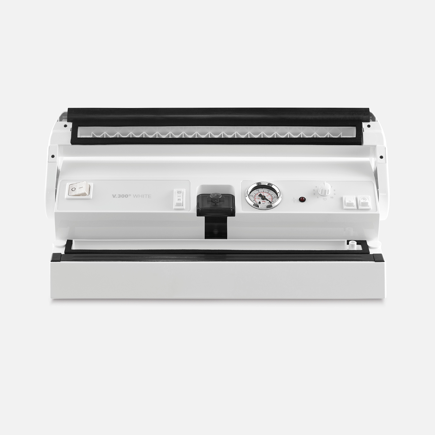 V.300 White vacuum sealer with open device flap