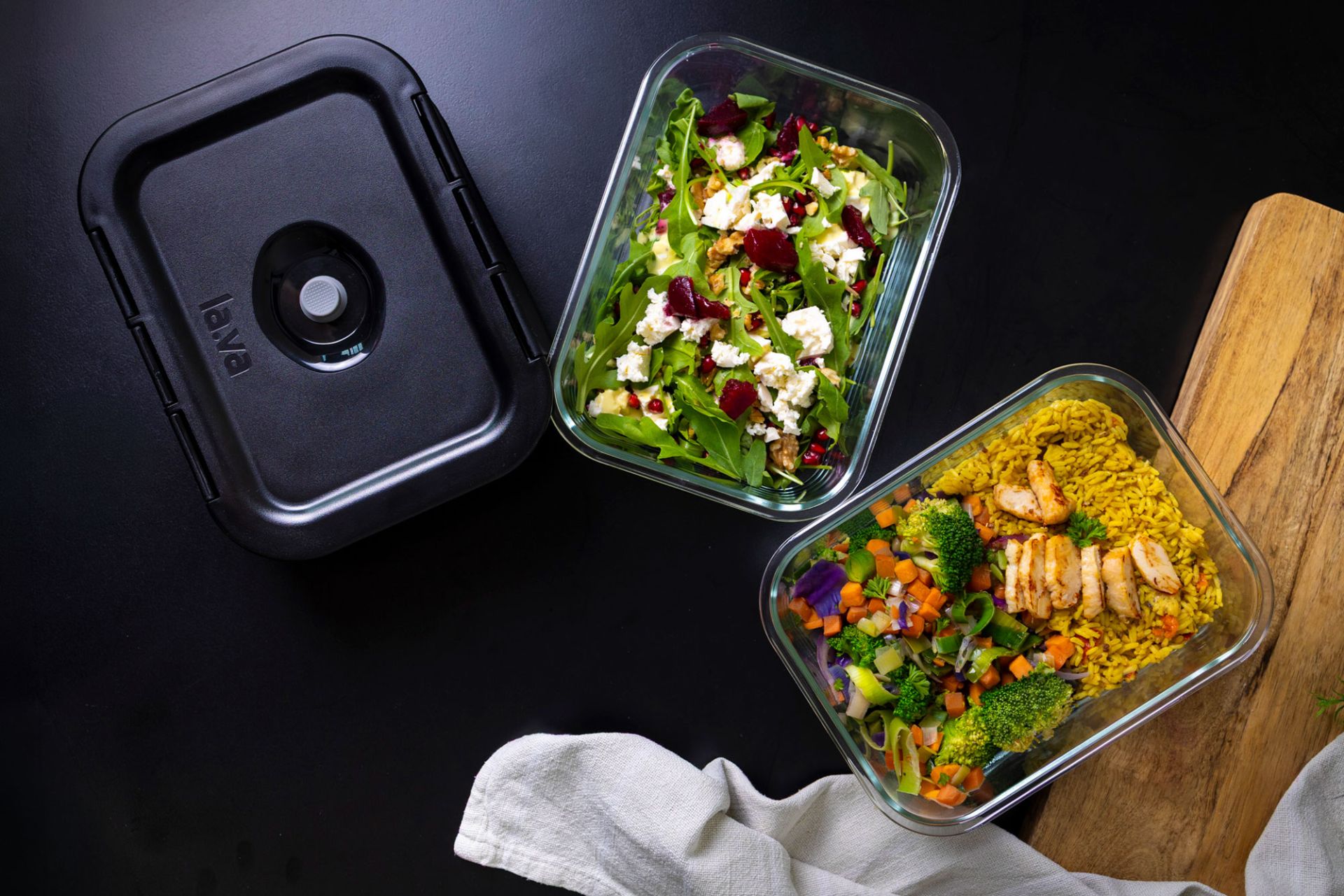 Meal Prep leicht gemacht: Frisch & länger haltbar mit G-Line Vakuumbehältern